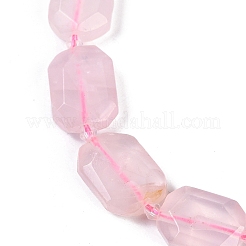 Natural Rose Quartz Beads Strands&nbsp;G-B125-P08-01