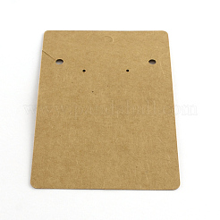 Rectangle Shape Cardboard Earring Display Cards&nbsp;LS-X-CDIS-Q001-42