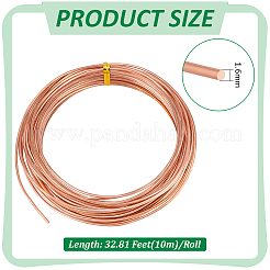 Round Copper Wires&nbsp;CWIR-WH0007-17C-C