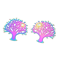 201 Stainless Steel Filigree Pendants&nbsp;STAS-TAC0018-06
