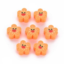 Handmade Polymer Clay Beads&nbsp;CLAY-S096-011