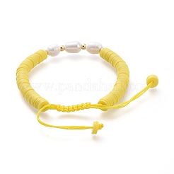 Adjustable Nylon Thread Braided Bead Bracelets&nbsp;BJEW-JB05124-01