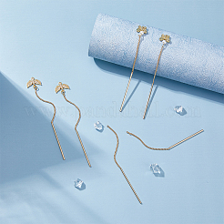 20Pcs Brass Stud Earrings Finding&nbsp;KK-HY0003-48
