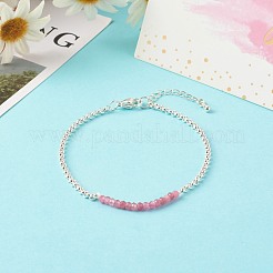Natural Tourmaline Beaded Bracelets&nbsp;BJEW-JB06384-04