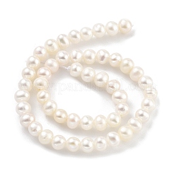 Natural Cultured Freshwater Pearl Beads Strands&nbsp;PEAR-C003-08E