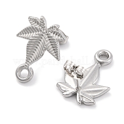 Non-Tarnish 304 Stainless Steel Studs Earring Findings&nbsp;EJEW-H013-18P