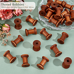 Wooden Empty Spools for Wire&nbsp;TOOL-WH0125-54C-02