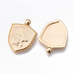 Brass Pendants&nbsp;KK-N232-185G-NF