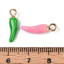 Alloy Enamel Pendants&nbsp;FIND-Z084-02G