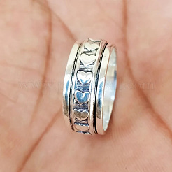 Retro Zinc Alloy Heart Finger Rings&nbsp;WGF317E-01