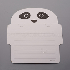 Animal Cartoon Paper Greeting Cards&nbsp;DIY-WH0161-09H