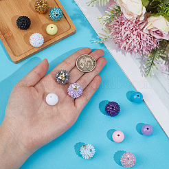 6Pcs 6 Colors Handmade Polymer Clay Beads&nbsp;CLAY-PA0001-47