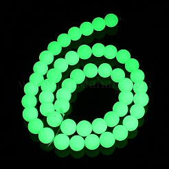 Synthetic Luminous Stone Beads Strands&nbsp;G-L582-01B