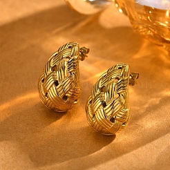 304 Stainless Steel Stud Earring&nbsp;PW-WGE3A18-01