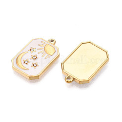 Ion Plating(IP) 304 Stainless Steel Pendants&nbsp;STAS-N107-06A-G