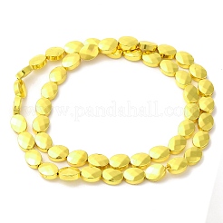 Electroplate Non-magnetic Synthetic Hematite Beads Strands&nbsp;G-E597-09
