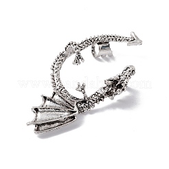 Alloy Dragon Cuff Earrings&nbsp;EJEW-C046-02AS
