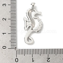 Tibetan Style Alloy Sea Horse Pendants&nbsp;TIBEP-Q043-231-RS