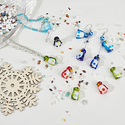 18Pcs 6 Colors Handmade Lampwork Beads&nbsp;LAMP-DR0001-05