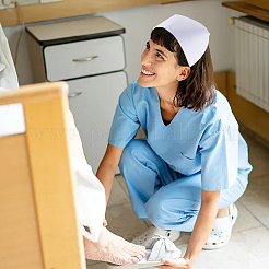 5Pcs Cotton Nurse Hat&nbsp;AJEW-CN0007-42