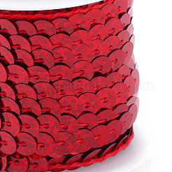 Eco-Friendly Plastic Paillette Beads&nbsp;PVC-Q092-6mm-P50103