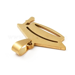 201 Stainless Steel Pendants&nbsp;STAS-D190-08G