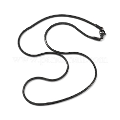 2MM 304 Stainless Steel Square Snake Chain Necklaces for Women&nbsp;NJEW-B131-01A-EB