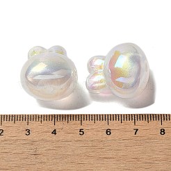 Plating Acrylic Beads&nbsp;OACR-H042-08