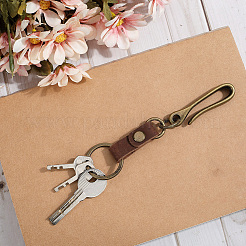 4Pcs Alloy U Shape Belt Hook Keychains&nbsp;KEYC-SC0002-19A