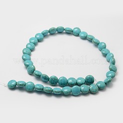 Synthetic Howlite Bead Strands&nbsp;X-G-P228-12-10mm