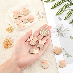 DIY Dangle Earring Making Kits&nbsp;RESI-OC0001-10