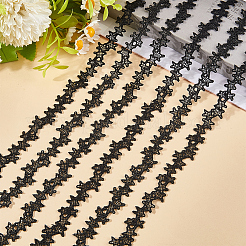 Star Polyester Lace Trim Ribbon&nbsp;OCOR-WH20003-13A