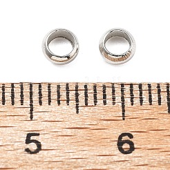 Brass Crimp Beads&nbsp;KK-S509-01P-05