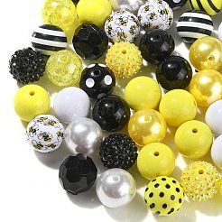 Opaque Acrylic Beads Set&nbsp;MACR-CJC0001-13A-02