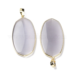 Natural & Synthetic Mixed Gemstone Pendants&nbsp;G-K338-05