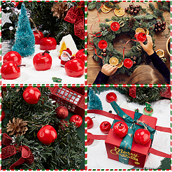 20Pcs Mini Foam Imitation Apples&nbsp;DIY-PH0009-60