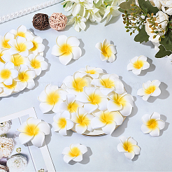 30Pcs 3 Styles Foam Artificial Frangipani Flower Aligator Hair Clips&nbsp;PHAR-SP0001-23A