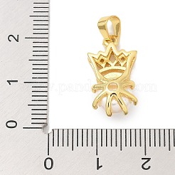 Rack Plating Brass Pendants&nbsp;KK-K293-24G-G