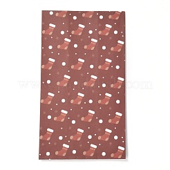 Christmas Eve Theme Rectangle Paper Candy Bags&nbsp;CARB-G007-01D