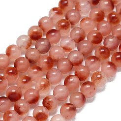 Natural Malaysia Jade Beads Strands&nbsp;G-B165-C01-4mm