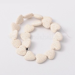 Synthetic Lava Rock Bead Strands&nbsp;G-N0114-11