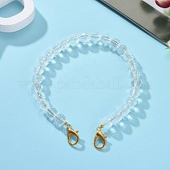 Transparent Acrylic Beads Chains Bag Handles&nbsp;AJEW-BA00040-02