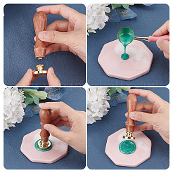 2Pcs 2 Styles Brass Stamp Heads&nbsp;DIY-CP0007-68B