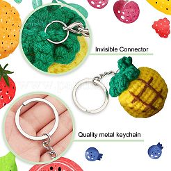 DIY Fruit Theme Keychain Making Kit&nbsp;DIY-FG0002-98