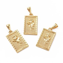 Rack Plating Brass Pendants&nbsp;KK-E281-14G