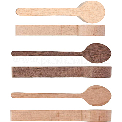 Wood Carving Spoon&nbsp;AJEW-GF0001-40