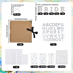 DIY Photo Albums Kit&nbsp;DIY-SP0007-03C