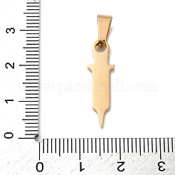 304 Stainless Steel Enamel Pendants&nbsp;STAS-P393-05G
