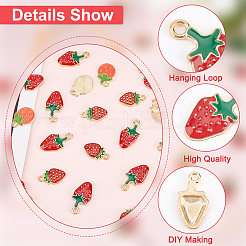 90Pcs 3 Style Alloy Enamel Pendants&nbsp;ENAM-DC0001-02