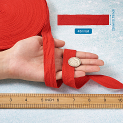 Cotton Twill Tape Ribbons&nbsp;OCOR-TAC0008-24B